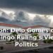 Opinion: Delo Gomes on the Flamingo Ruling's View of Politics
