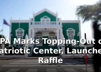 PPA Marks Topping-Out of Patriotic Center, Launches Raffle