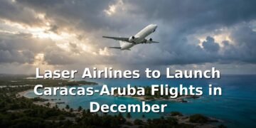 Laser Airlines to Launch Caracas-Aruba Flights in December
