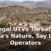 Illegal UTVs Threaten Aruba's Nature, Say Legal Operators