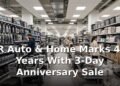 JR Auto & Home Marks 43 Years With 3-Day Anniversary Sale