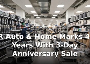 JR Auto & Home Marks 43 Years With 3-Day Anniversary Sale