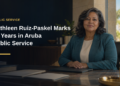 Kathleen Ruiz-Paskel Marks 30 Years in Aruba Public Service