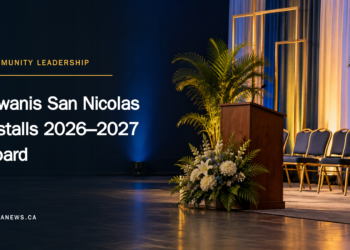Kiwanis San Nicolas Installs 2026–2027 Board