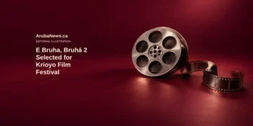 Conceptual editorial illustration of a generic film reel and blank film strip; not an actual film frame, festival poster, award or venue.