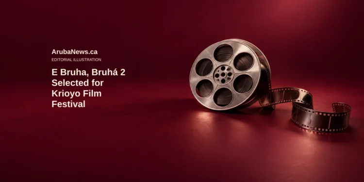 Conceptual editorial illustration of a generic film reel and blank film strip; not an actual film frame, festival poster, award or venue.