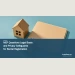 Conceptual editorial illustration of a small model house, closed folder and padlock representing rental-registration and privacy questions.
