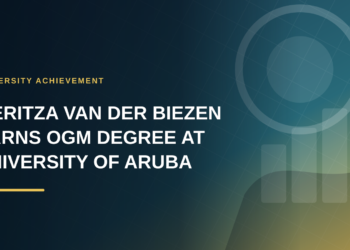 Meritza van der Biezen Earns OGM Degree at University of Aruba