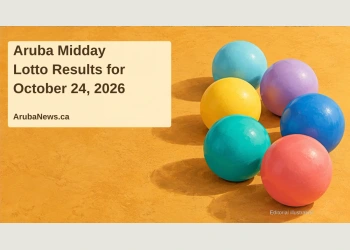 Conceptual editorial illustration of unnumbered colourful lottery balls on a bright tabletop; no actual draw, ticket or winning combination is depicted.