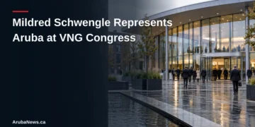 Mildred Schwengle Represents Aruba at VNG Congress