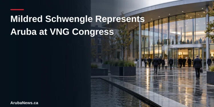 Mildred Schwengle Represents Aruba at VNG Congress