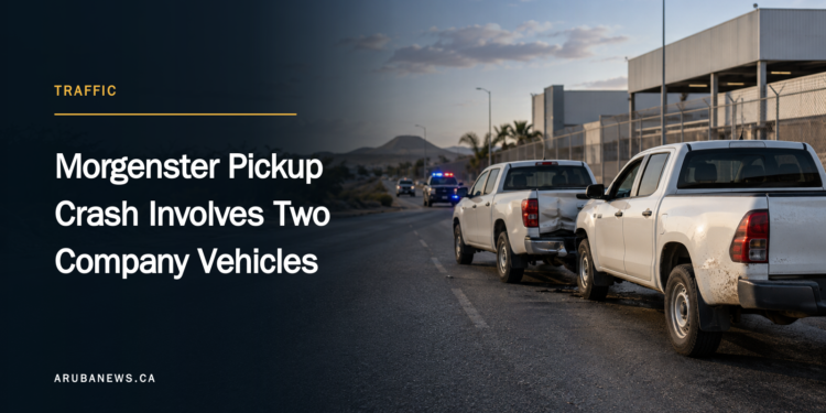 Morgenster Pickup Crash Involves Two Company Vehicles