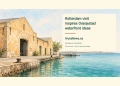 Conceptual editorial illustration of a generic waterfront warehouse; not an approved design or a depiction of a particular Oranjestad building.