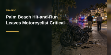 Palm Beach Hit-and-Run Leaves Motorcyclist Critical