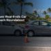 Tourist Driver Rear-Ends Car at Palm Beach Roundabout