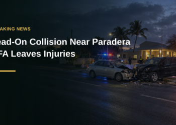 Head-On Collision Near Paradera MFA Leaves Injuries