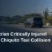 Pedestrian Critically Injured in Pos Chiquito Taxi Collision Pedestrian Critically Injured in Pos Chiquito Taxi Collision