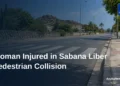 Woman Injured in Sabana Liber Pedestrian Collision