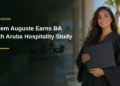 Salem Auguste Earns BA With Aruba Hospitality Study