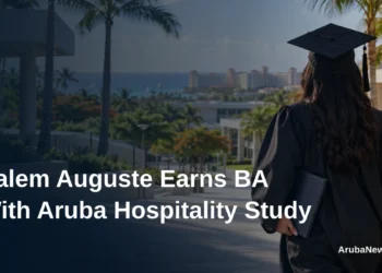 Salem Auguste Earns BA With Aruba Hospitality Study
