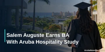 Salem Auguste Earns BA With Aruba Hospitality Study