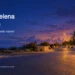 Santa Helena Collision Reportedly Leaves One Person Injured Conceptual editorial illustration of an empty Aruba road junction at dusk; no actual crash, vehicles involved or injured people are depicted.