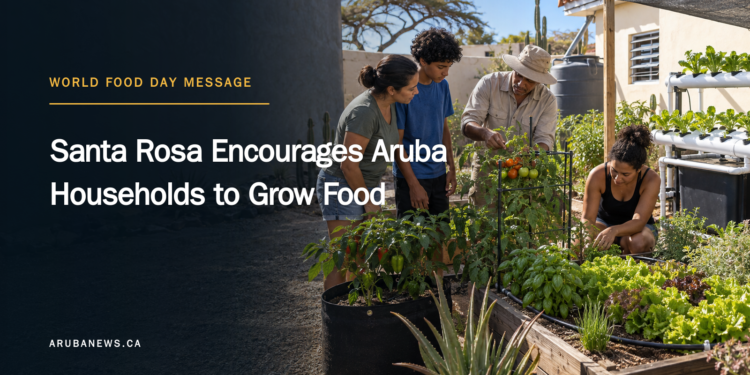 Santa Rosa Encourages Aruba Households to Grow Food Santa Rosa Encourages Aruba Households to Grow Food