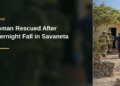 Woman Rescued After Overnight Fall in Savaneta