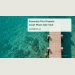 Conceptual editorial illustration of a generic pier over water; not a photograph of the disputed Savaneta pier or evidence from the case.