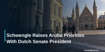 Schwengle Raises Aruba Priorities With Dutch Senate President