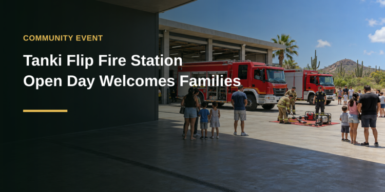 Tanki Flip Fire Station Open Day Welcomes Families