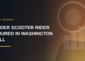 Older Scooter Rider Injured in Fall in Washington