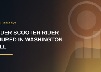 Older Scooter Rider Injured in Fall in Washington