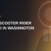 Older Scooter Rider Injured in Fall in Washington